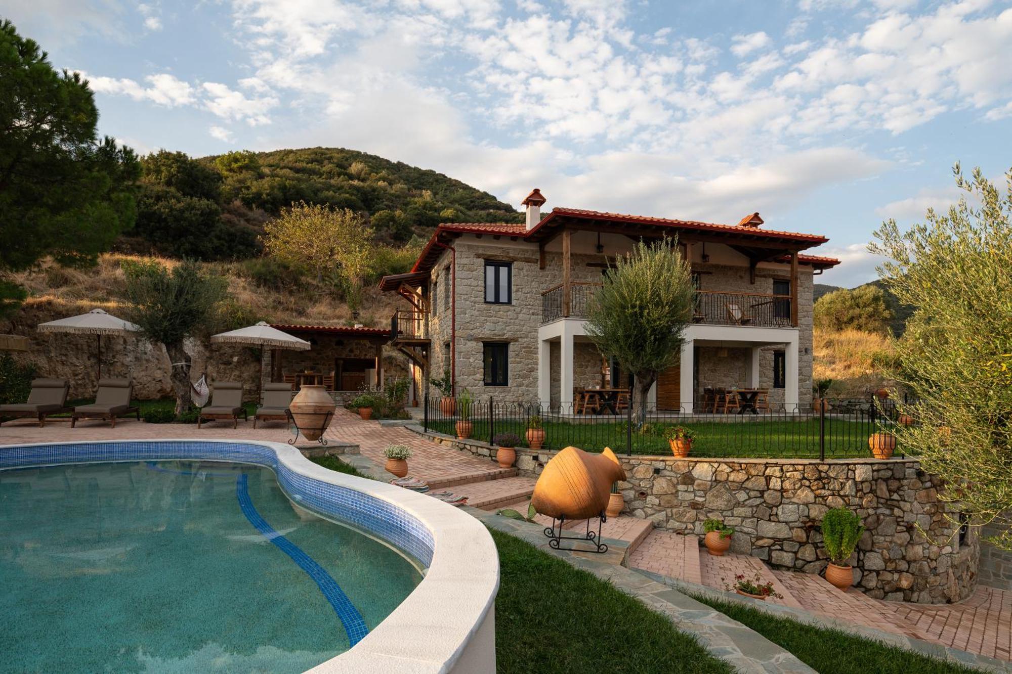 Lithos Villas Apollon Sykia Chalkidikis Exteriör bild