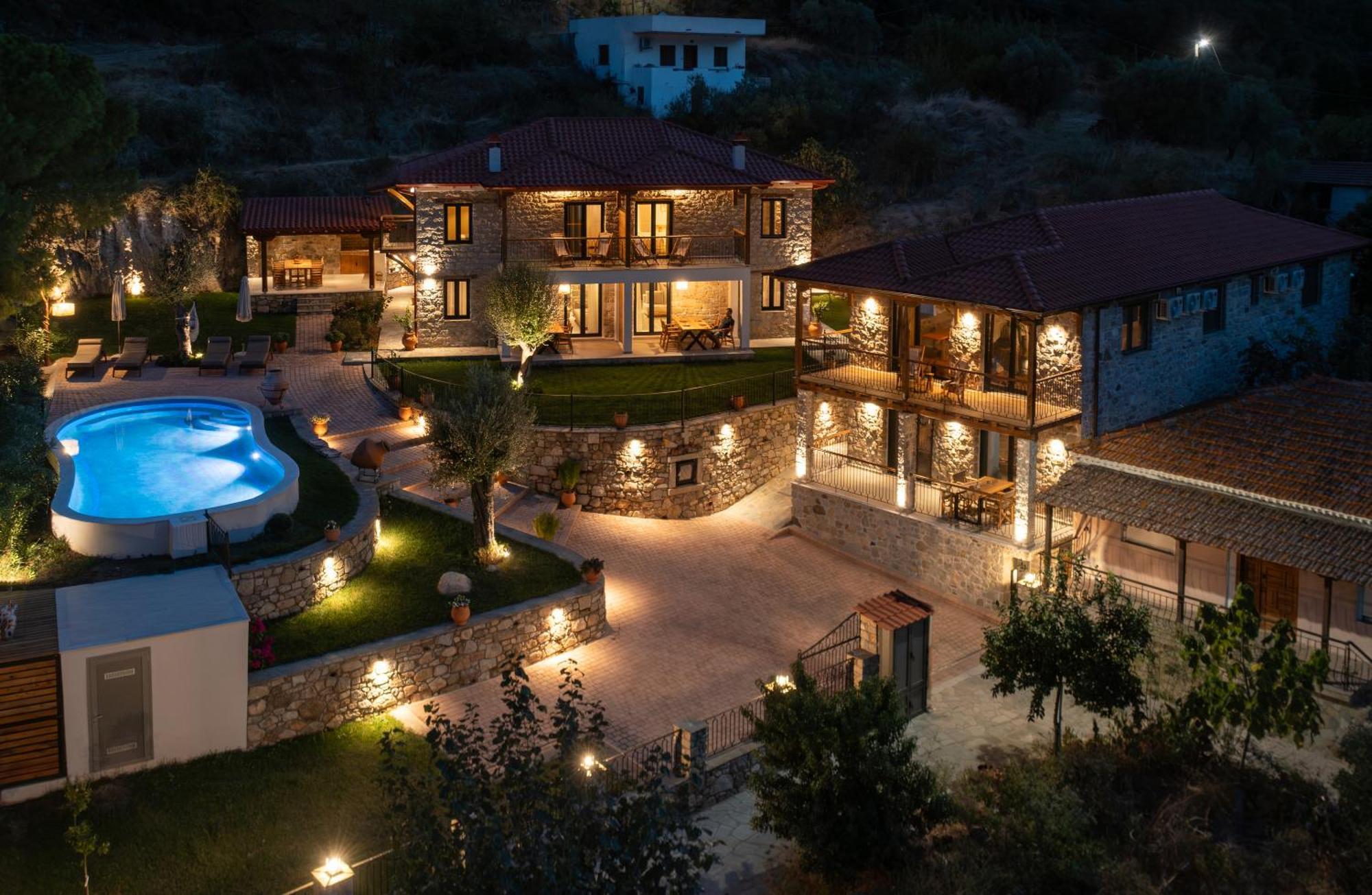Lithos Villas Apollon Sykia Chalkidikis Exteriör bild
