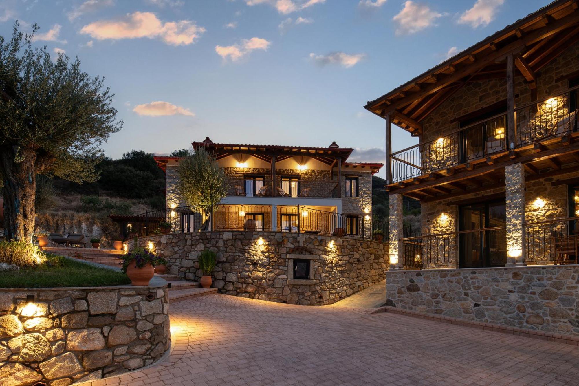 Lithos Villas Apollon Sykia Chalkidikis Exteriör bild