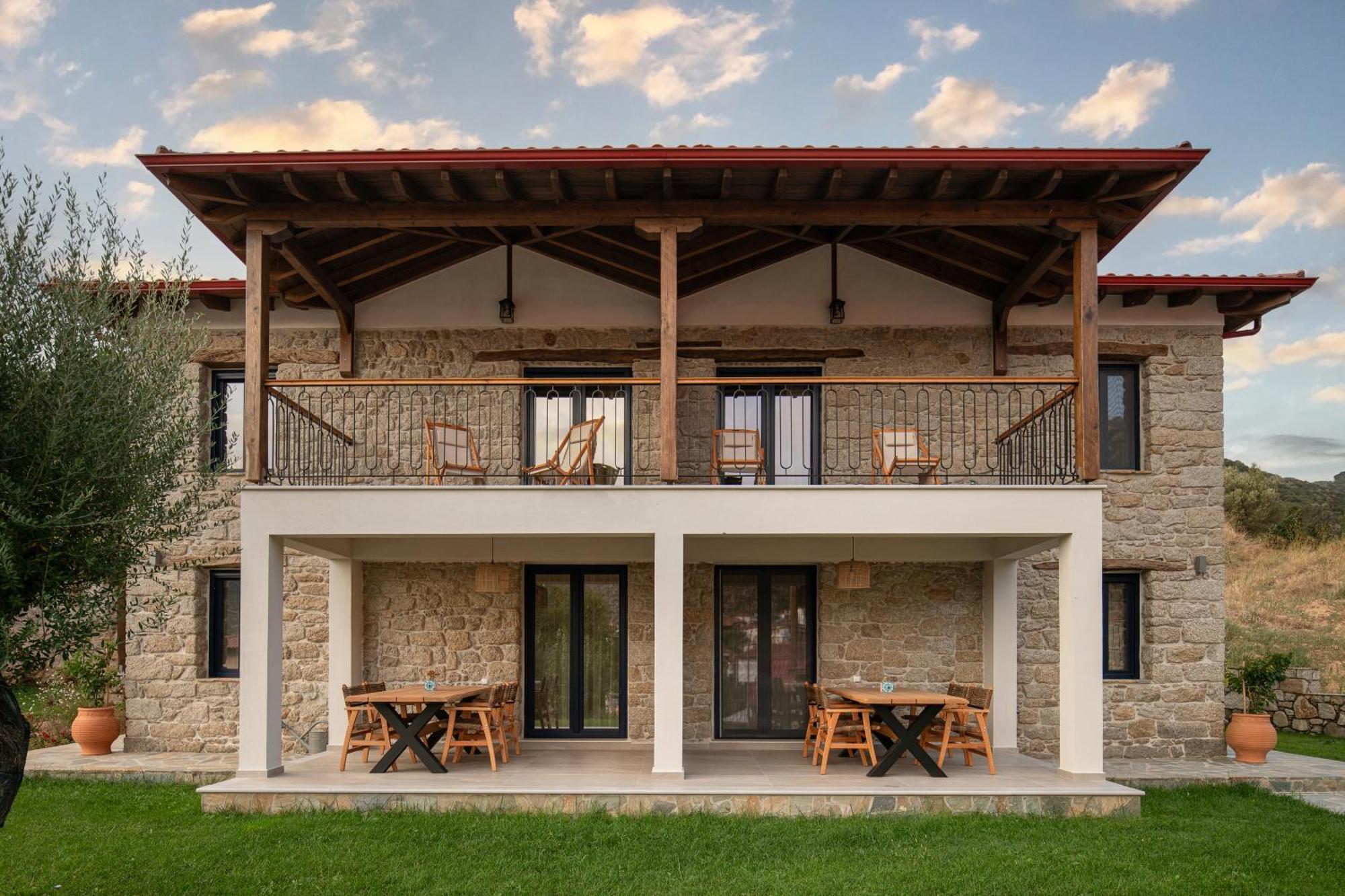 Lithos Villas Apollon Sykia Chalkidikis Exteriör bild